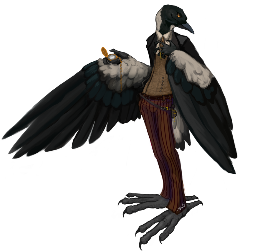 Vector Free Download Crows Drawing Vulture - Crow Furry (900x855), Png Download