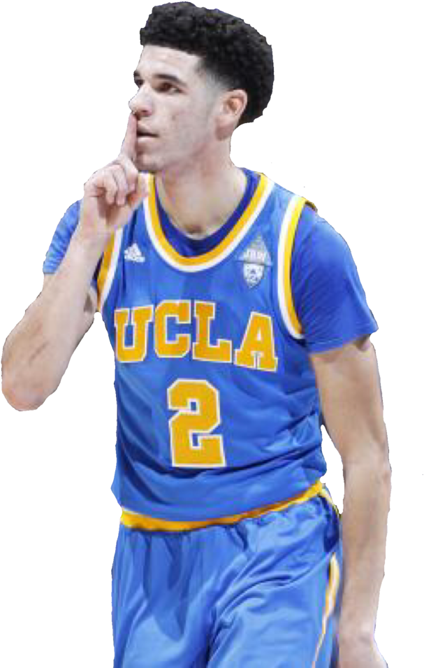 Lonzo Ball Png Clip Free Library - Lonzo Ball Lakers Png (973x1024), Png Download