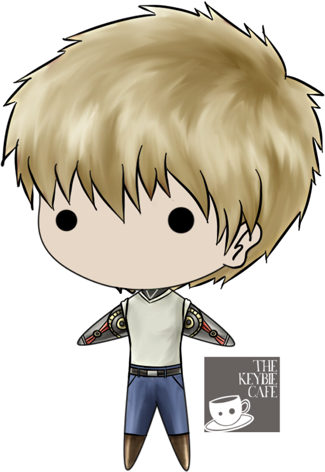 Cellphone Strap - One Punch Man (1000x1000), Png Download