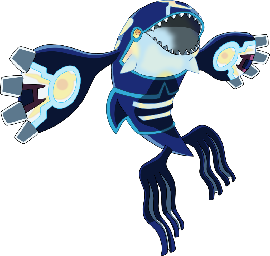 Primal Kyogre - Pokemon Primal Kyogre Png (1024x971), Png Download