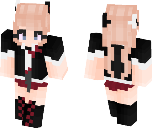 Junko Enoshima / Danganronpa - Moustache (584x497), Png Download