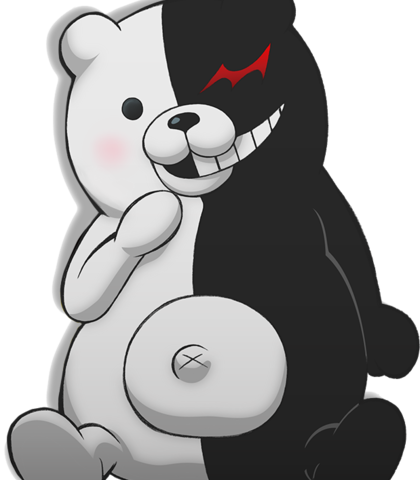 Male/femalegender - Bushiroad Sleeve Collection Vol. 602 Danganronpa Monokuma (420x480), Png Download
