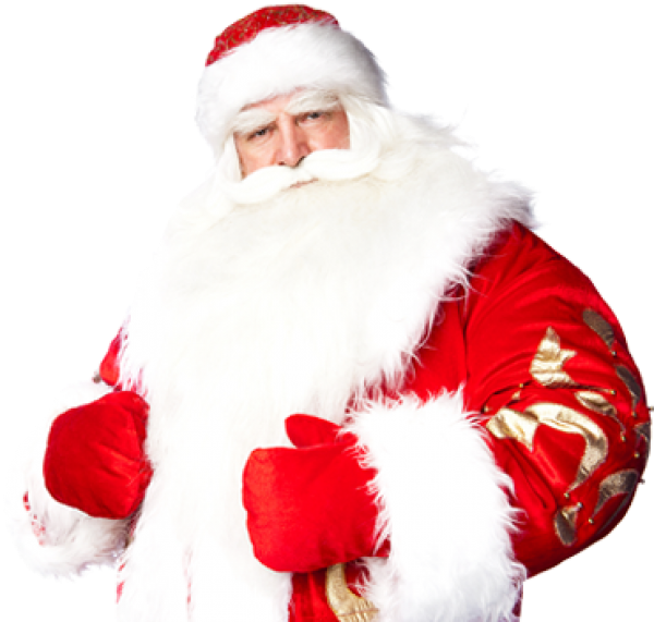 Santa Claus Png Image - Дед Мороз Без Фона (370x376), Png Download