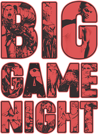 Aeg Big Game Night - Big Game Night (500x609), Png Download