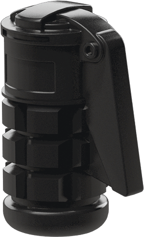 Flash Grenade - Lens Cap (298x500), Png Download