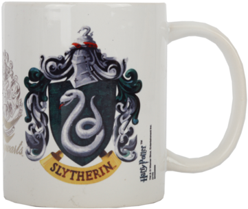 Harry Potter Mug Slytherin Crest (422x480), Png Download