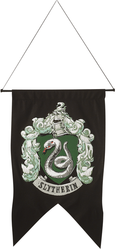 Slytherin Printed Wall Banner - Harry Potter Slytherin Flag (850x850), Png Download