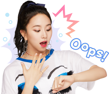 Twice Line Stickers Chaeyoung 4 - Chaeyoung (420x348), Png Download