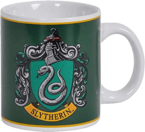 Harry Potter Slytherin House Crest Mug (600x600), Png Download