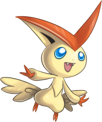 Stats, Moves, Evolution, Locations & Other Forms - Pokemon Victini Evolution (388x464), Png Download