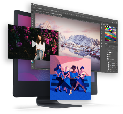 Get Down To Business With The World's Leading Creative - Adobe Creative Cloud (433x402), Png Download