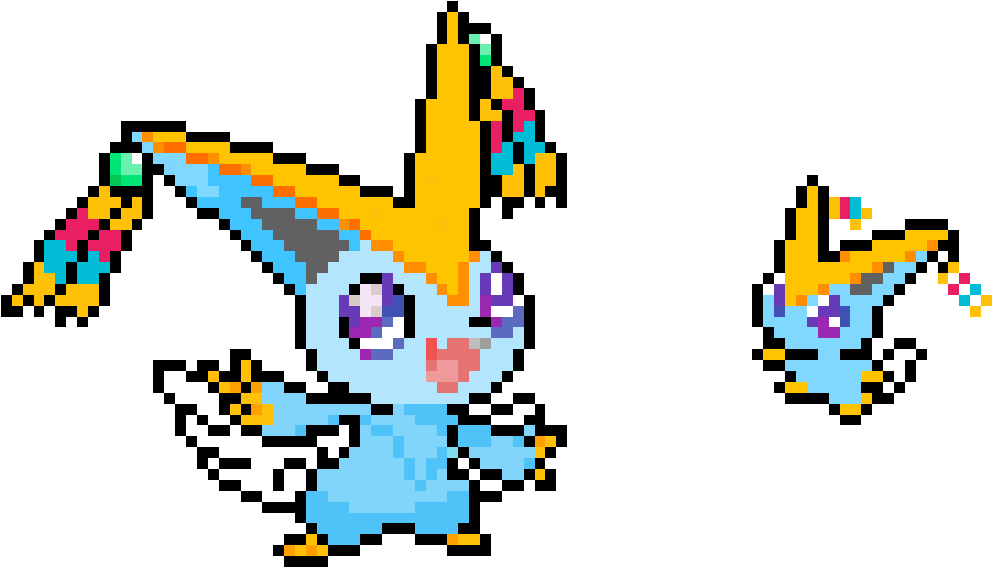 Recolor Victini (1200x720), Png Download