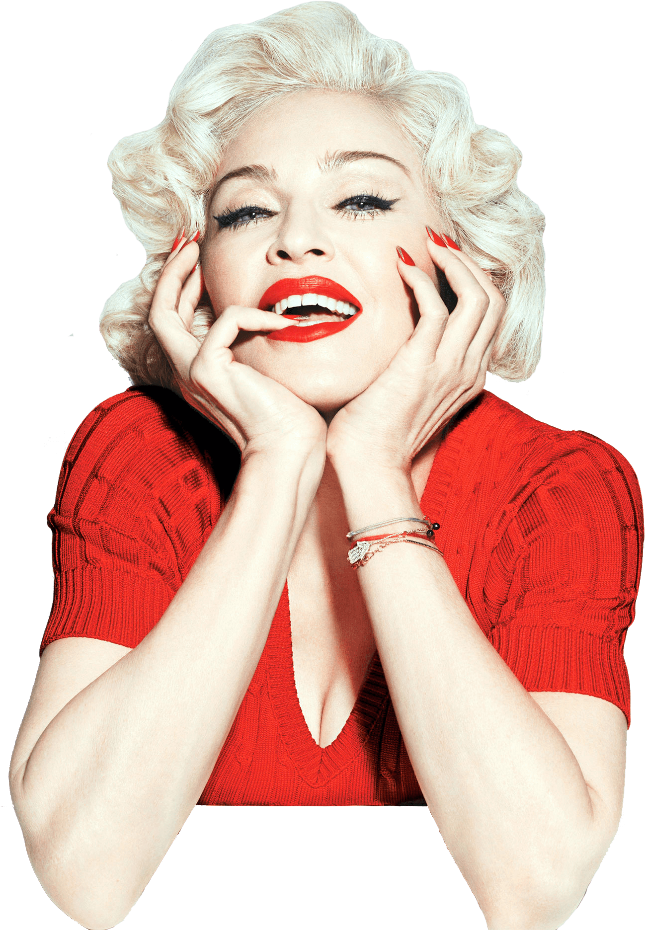Music Stars - Madonna Rebel Heart Clean (2048x2048), Png Download