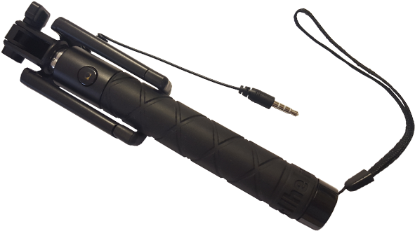 Cellhelmet Selfie Stick - Rifle (600x403), Png Download