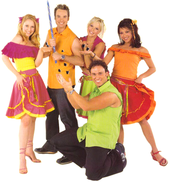 Hi-5 T4 Celebrate - Hi 5 Let's Celebrate Vhs (553x591), Png Download