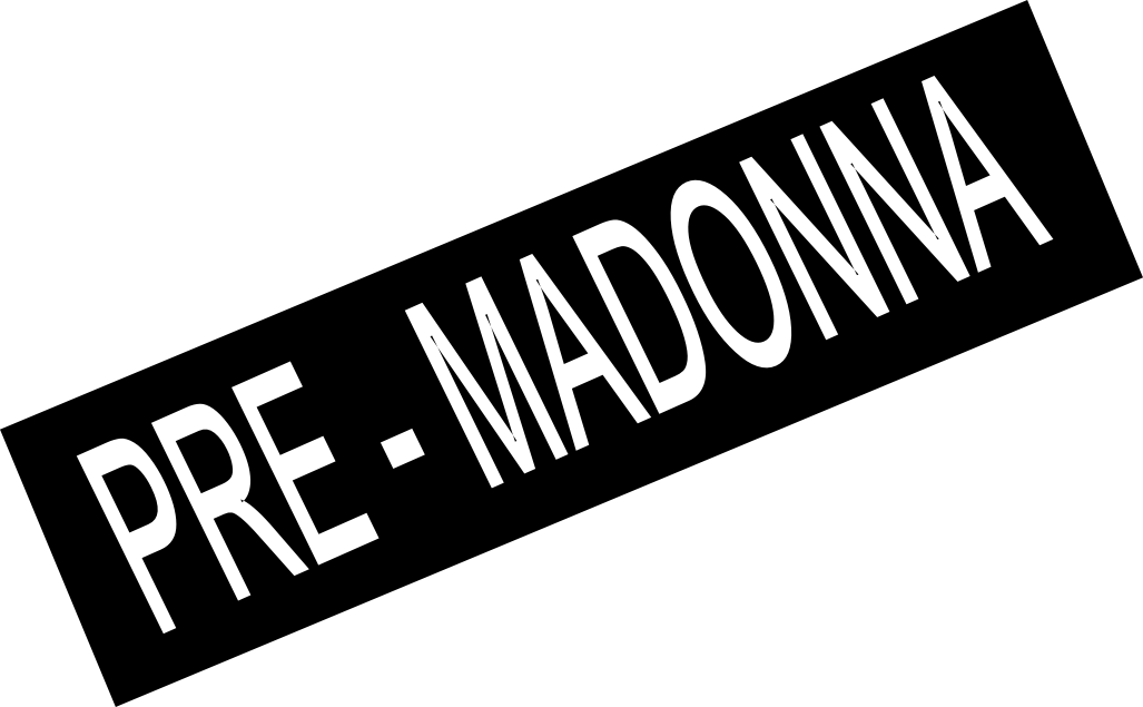 Pre Madonna Album Logo - Ball (1027x635), Png Download
