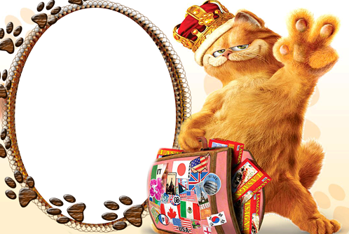 Garfield - Garfield: A Tail Of Two Kitties (498x334), Png Download