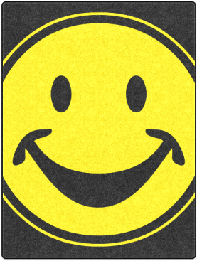 Funny Yellow Smiley For Happy People Blanket - M2o Musica Allo Stato Puro (500x500), Png Download