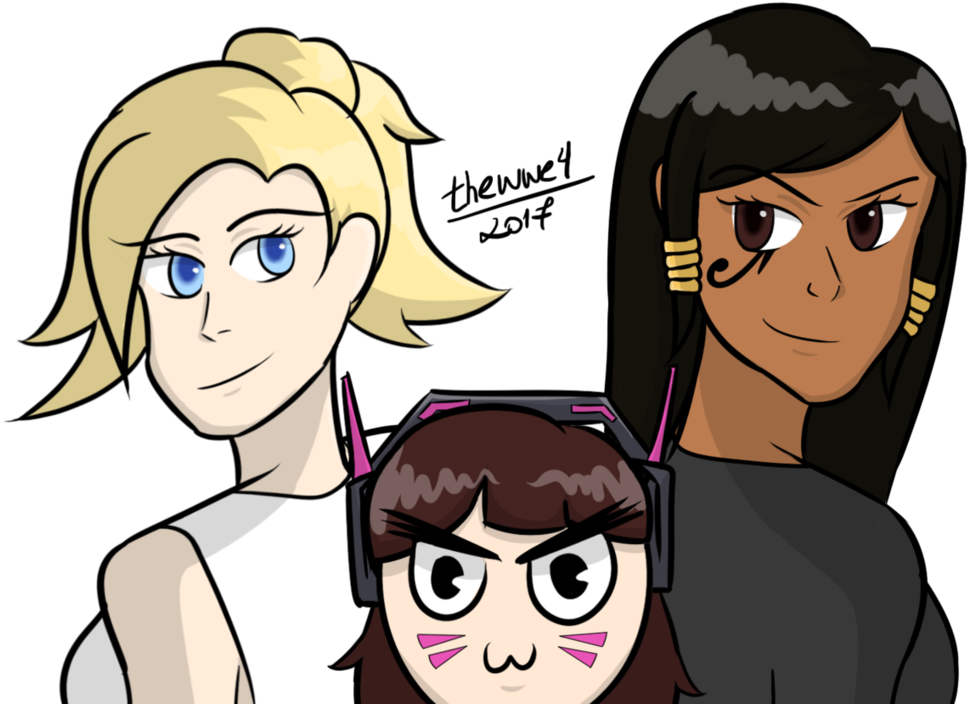 Pharmercy Family Portrait - Cartoon (1087x734), Png Download