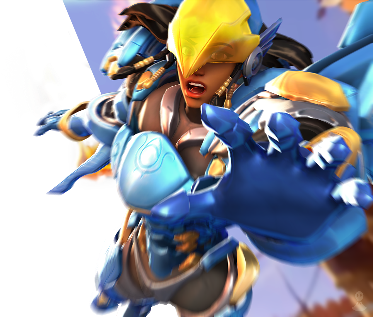 Pharah - Action Figure (1920x1080), Png Download