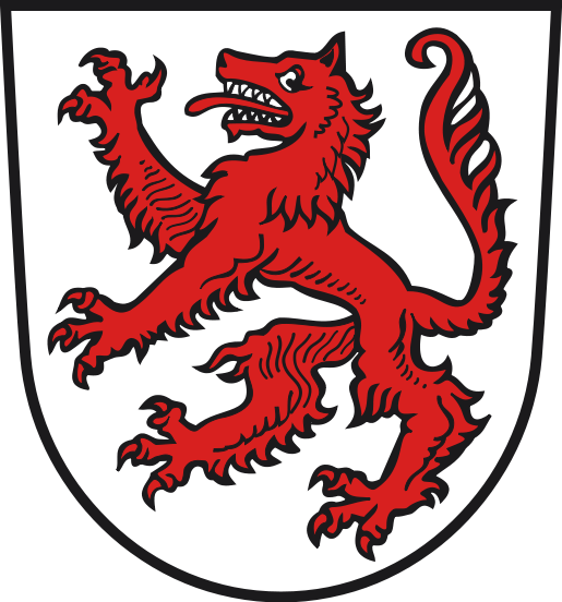 Different Coat Of Arms And Blazon - Wolf Head Coat Of Arms (515x552), Png Download