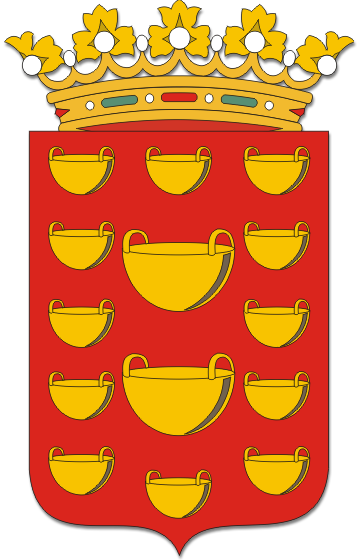 Lanzarote Coat Of Arms - Herrera Coat Of Arms (358x560), Png Download