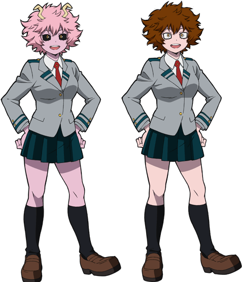 Clothing Anime Uniform Mangaka - Frogs Come Pre Lubed (500x555), Png Download