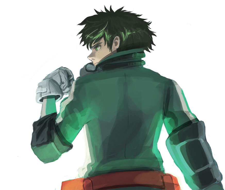 Clipart Free Download Deku Transparent Academia - My Hero Academia Transparent (900x775), Png Download