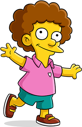 Download HD Todd Flanders Bart Simpson Transparent PNG Image 
