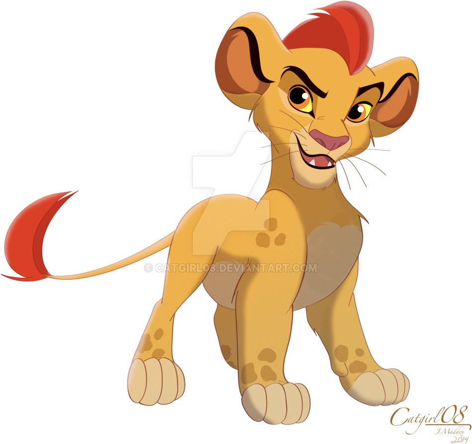 Kion The Lion Guard By Catgirl08 - Lion Guard Characters Kion (1024x1024), Png Download
