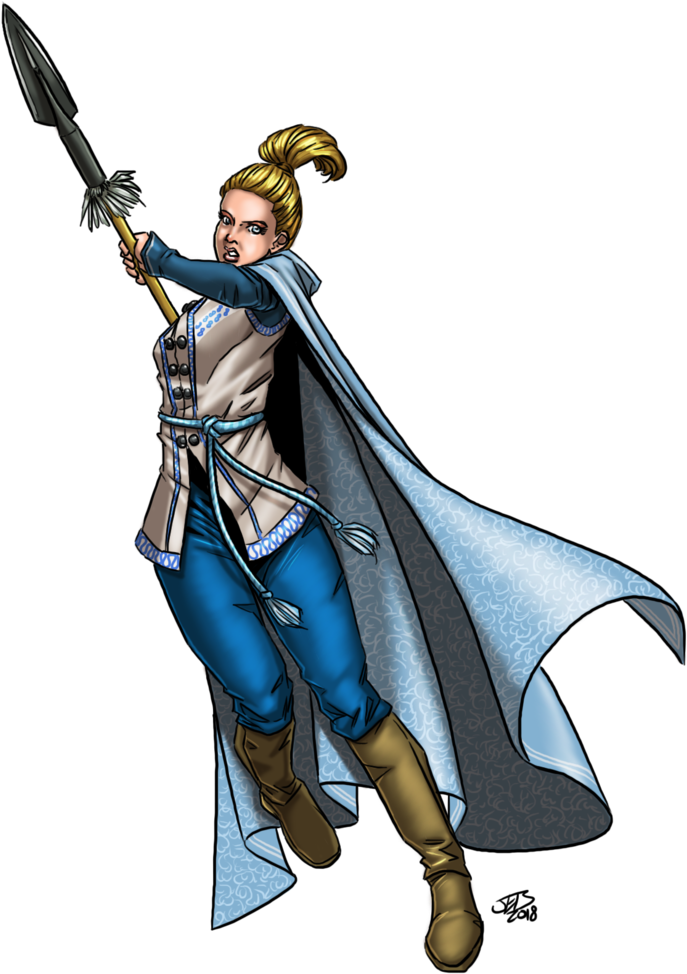 Picture Stock Amazon Drawing Lady Warrior - Drawing (786x1017), Png Download