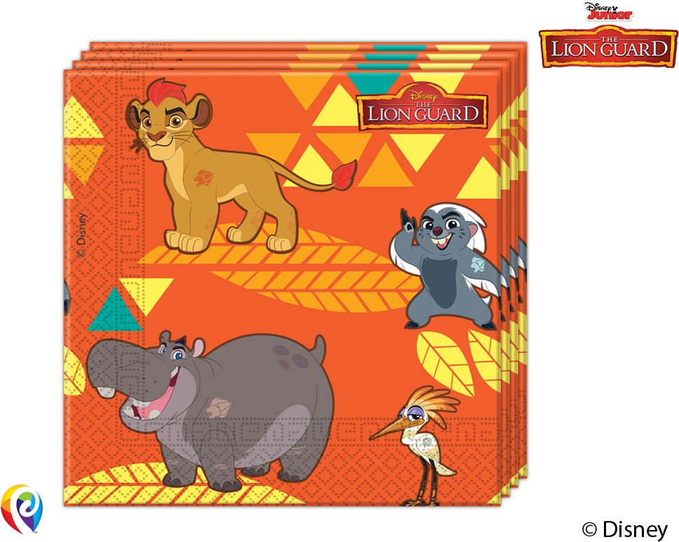 Lion King Party Napkins - 8 Disney The Lion Guard Plastic Party Cups (1000x800), Png Download