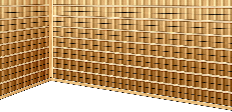 Cool Wooden Wall - Wiki (800x388), Png Download