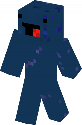 Black Skin Minecraft (289x440), Png Download