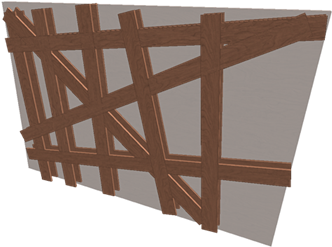 Fortnite Wall Png - Fortnite Wood Wall Png (420x420), Png Download