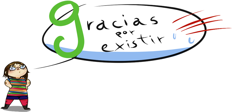Gracias Por Existir (809x415), Png Download