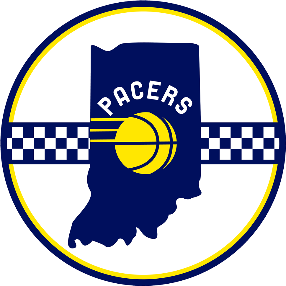 Pacers 13 Sports Logos, Aba - Nba New Logos 2018 (1024x1024), Png Download