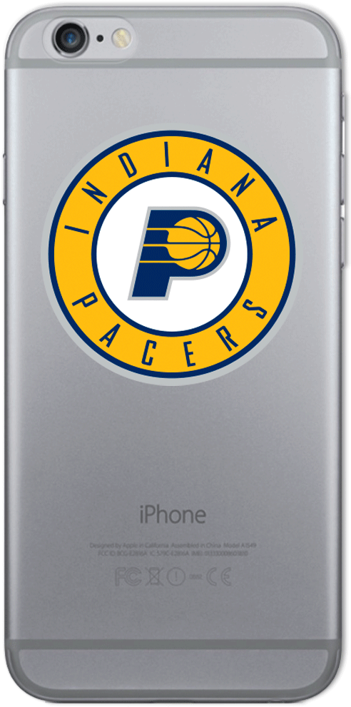 Indiana Pacers Phone Case - Indiana Pacers Logo Circle (550x1000), Png Download