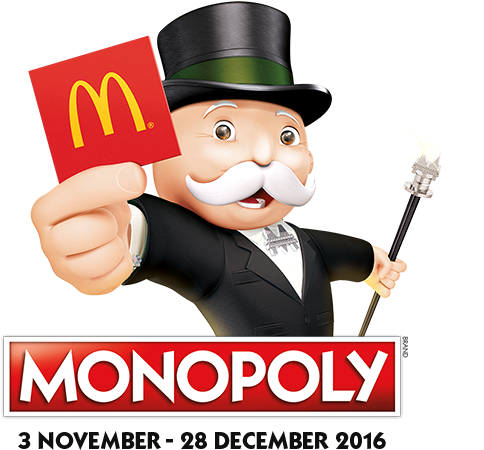 Download Hd Mcdonalds Singapore Monopoly Game Hasbro Monopoly Token Madness Board Game Transparent Png Image Nicepng Com