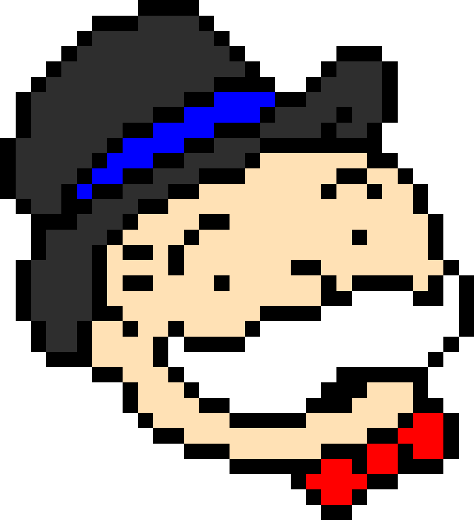 Monopoly Man - Monopoly Man Pixel Art (1850x1900), Png Download
