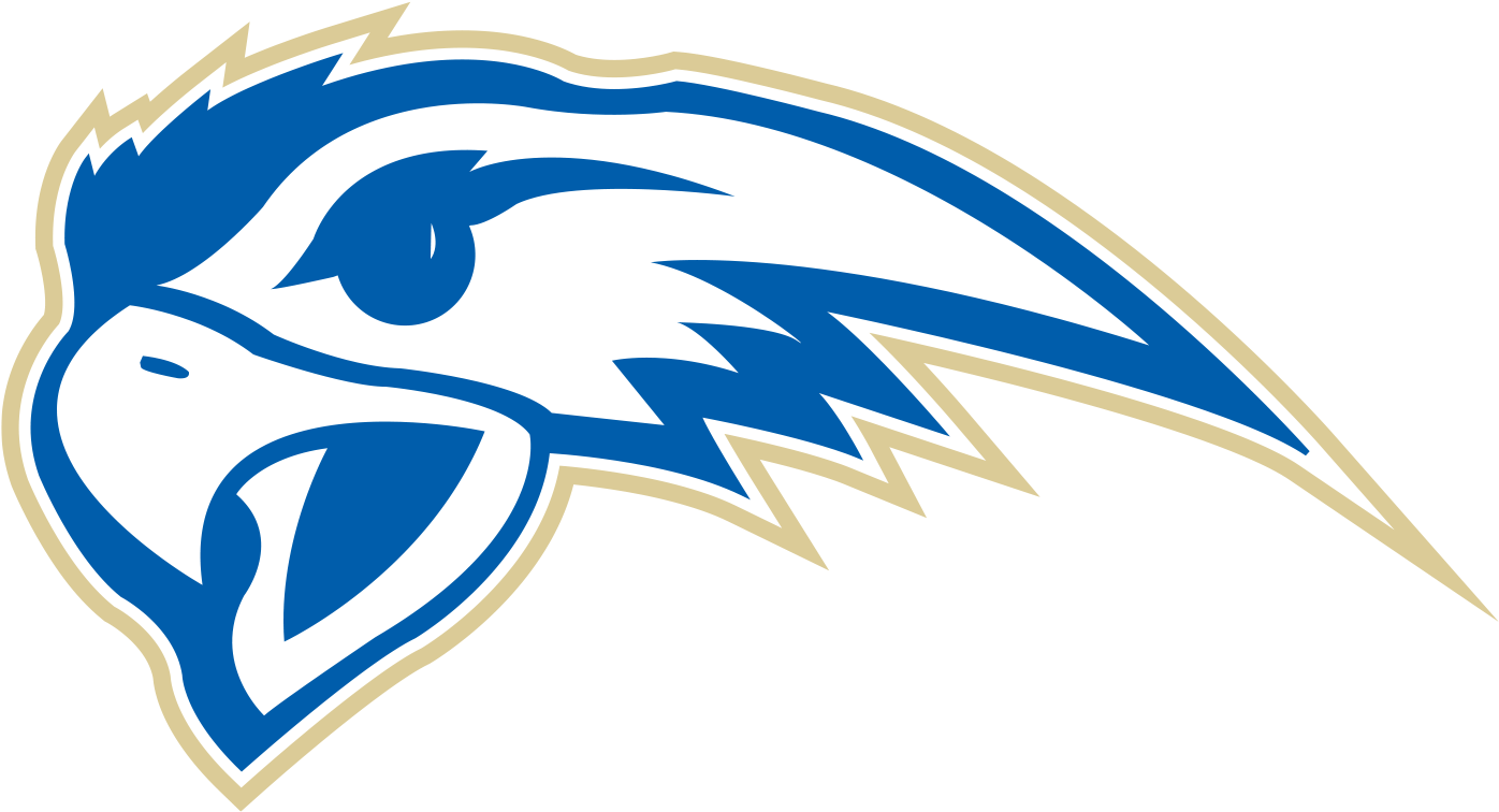 Hfc Blue And White Hawk Logo - Henry Ford Community College (1420x796), Png Download