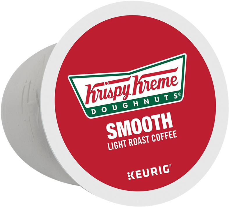 Krispy Kreme - Keurig Krispy Kreme Doughnuts Smooth K-cup Pods Coffee (800x800), Png Download