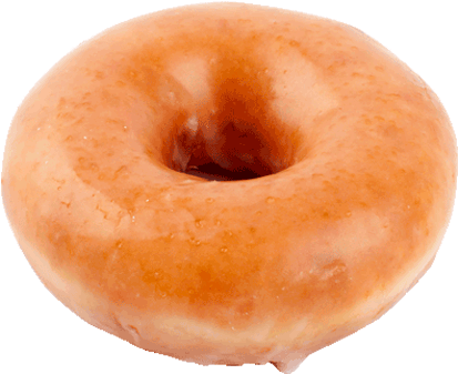 Krispy Kreme - Krispy Kreme Doughnut Transparent (412x351), Png Download
