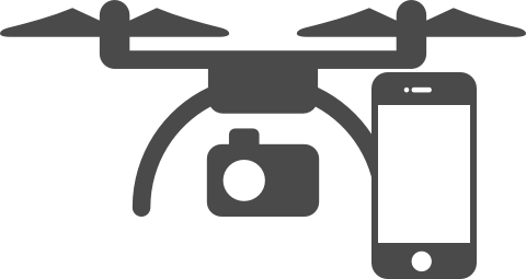 Drone Phone Icon - Helicopter Rotor (480x255), Png Download