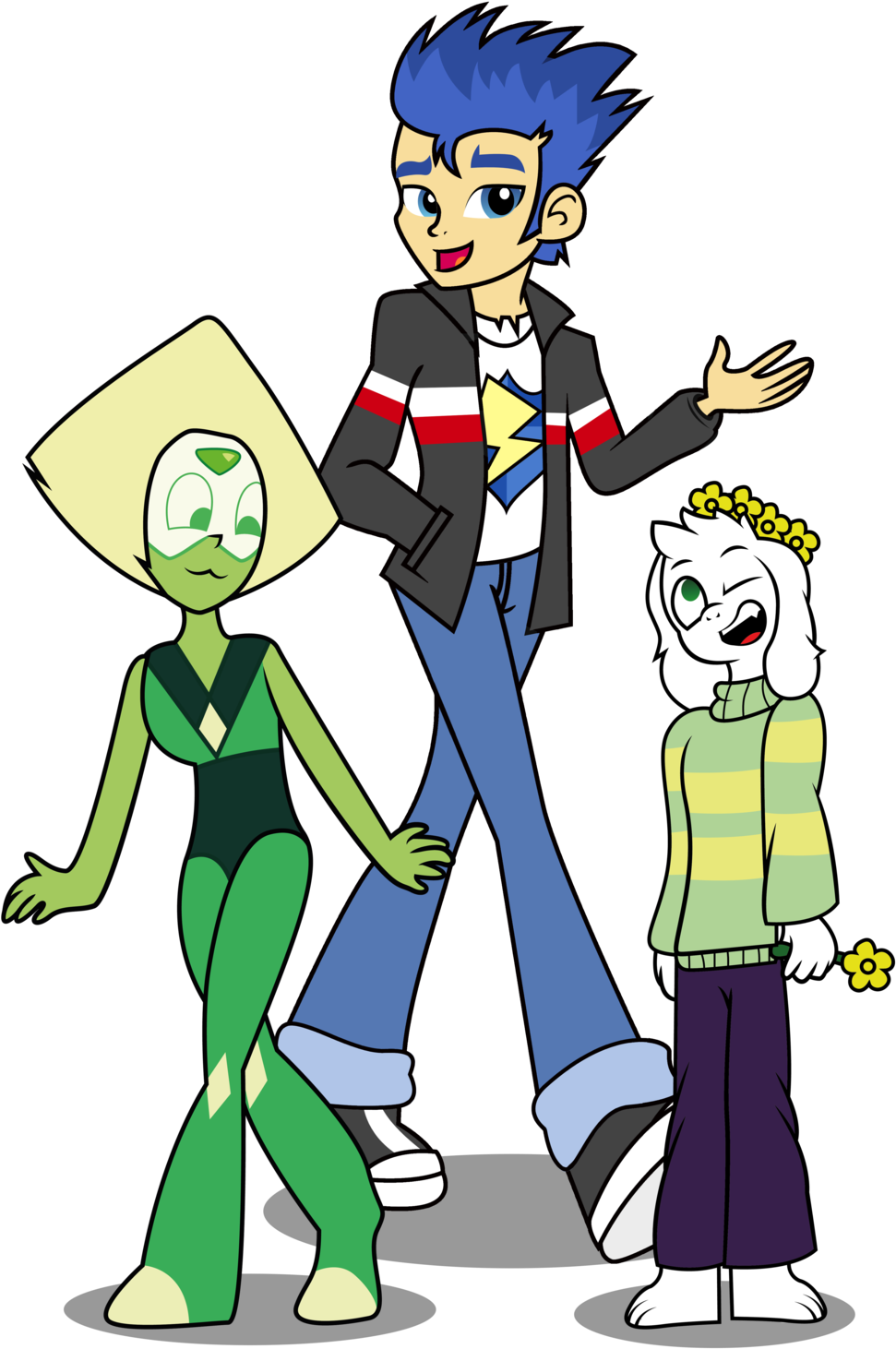 #1254304 - - 3, Artist - Paulysentry, Asriel Dreemurr, - Mlp Undertale Asriel Dreemurr (1024x1516), Png Download