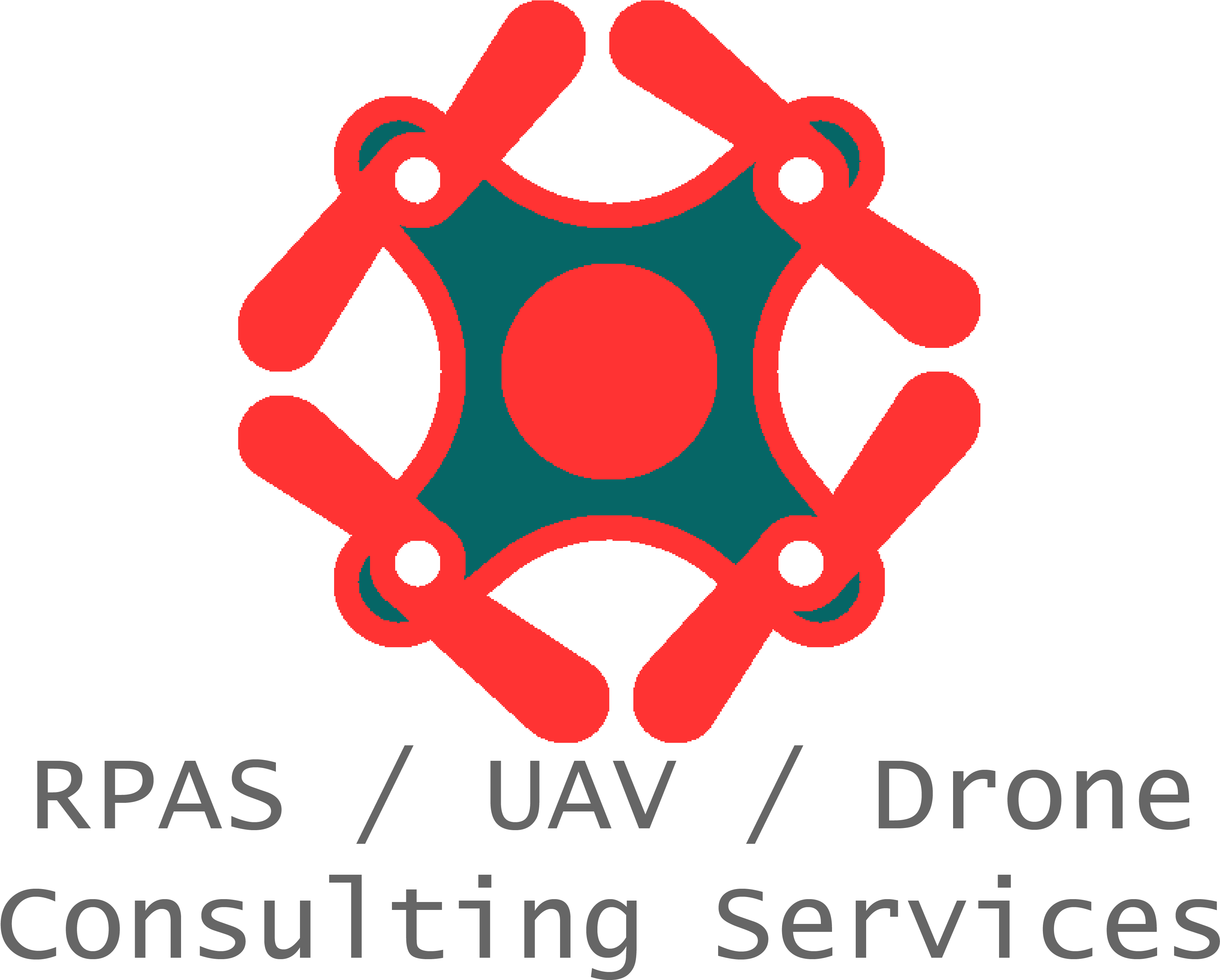 Drone Icon - Circle (3434x2727), Png Download