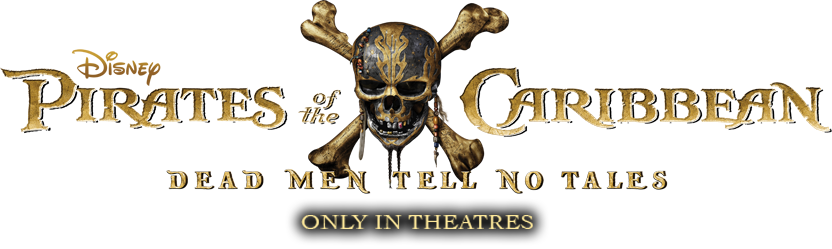 Bluraydvd Coupons And Rebates 201011 Now Wiki Page - Pirates Of The Caribbean Dead Men Tell No Tales Logo (832x249), Png Download