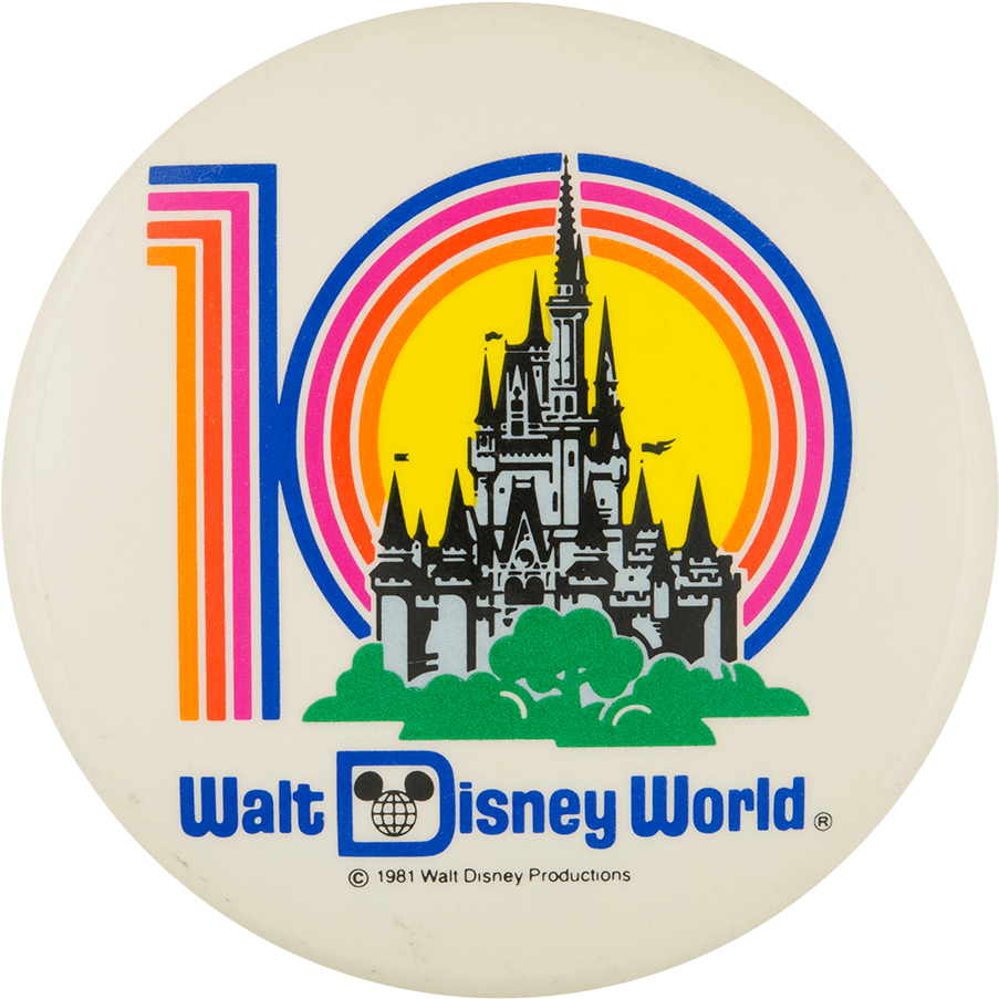 Walt Disney World - 7 Old Pins Disney (1000x989), Png Download