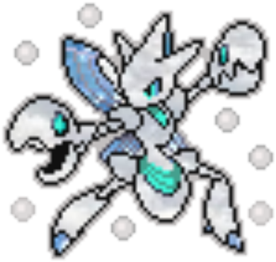 Snow Scizor - Project Pokemon Snow Scizor (420x420), Png Download