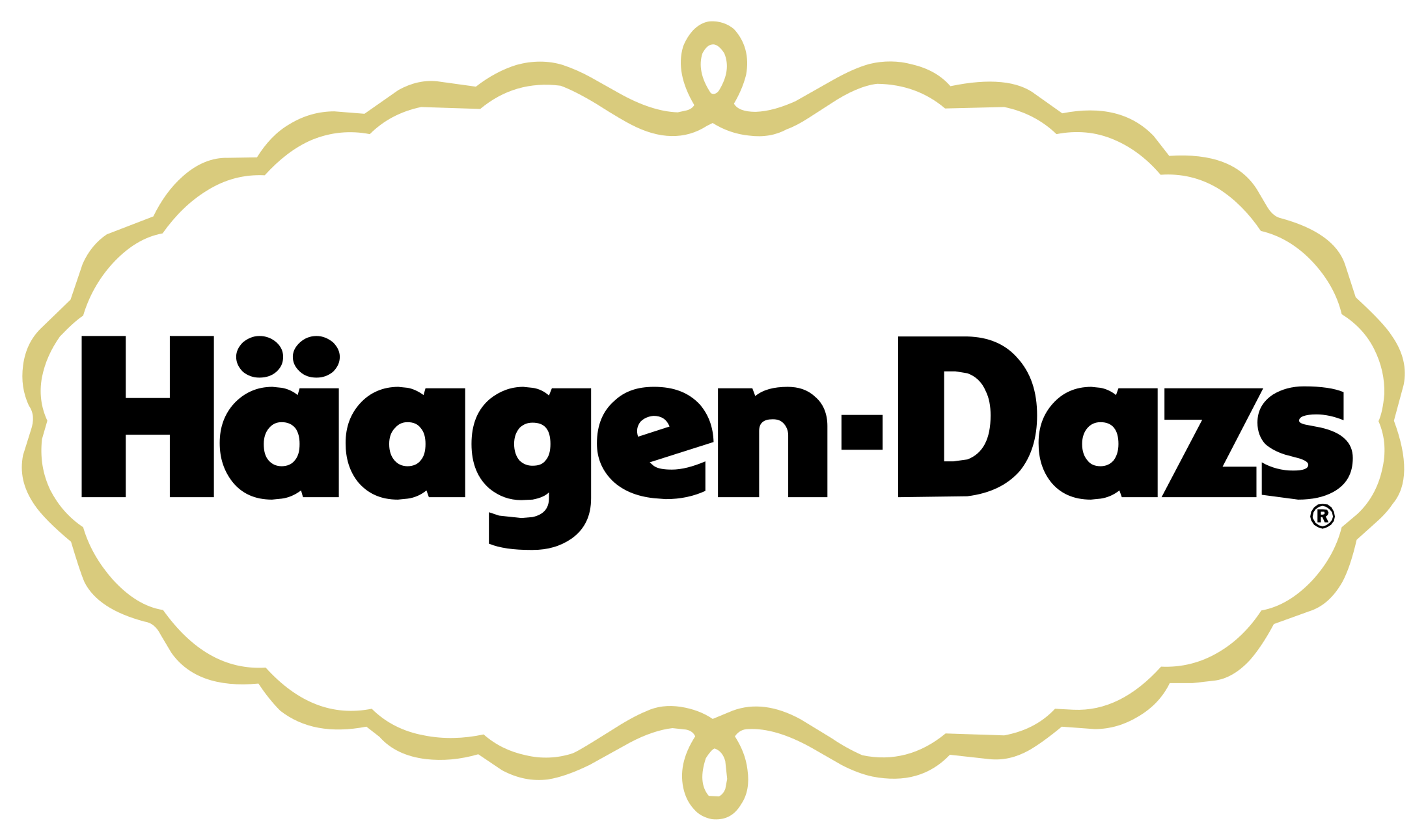 Haagen Dazs Logo Png Transparent - Haagen Dazs Logo (2400x2400), Png Download